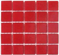 Affordable Red mosaic tile 